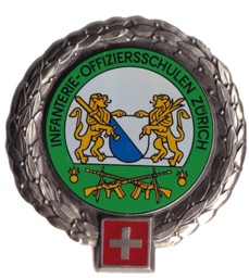 Bild von Infanterie Offiziersschulen Zürich  Béret Emblem